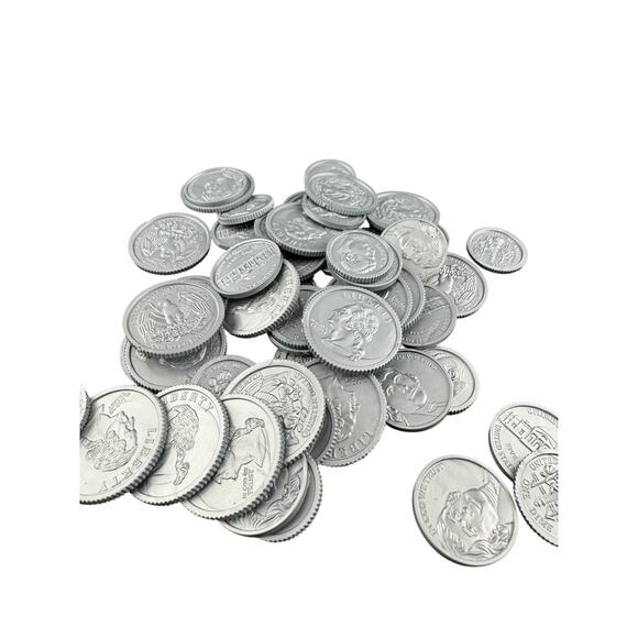 Lakeshore Allowance Educational Game Replacement Part Coins Set - Picture 1 of 2